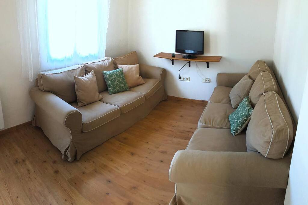 Mirador De Sant Llorenc - Acogedor Apartamento 6P グアルディオラ・デ・ベルゲーダ エクステリア 写真