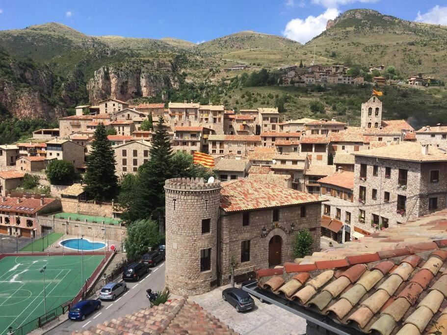 Mirador De Sant Llorenc - Acogedor Apartamento 6P グアルディオラ・デ・ベルゲーダ エクステリア 写真