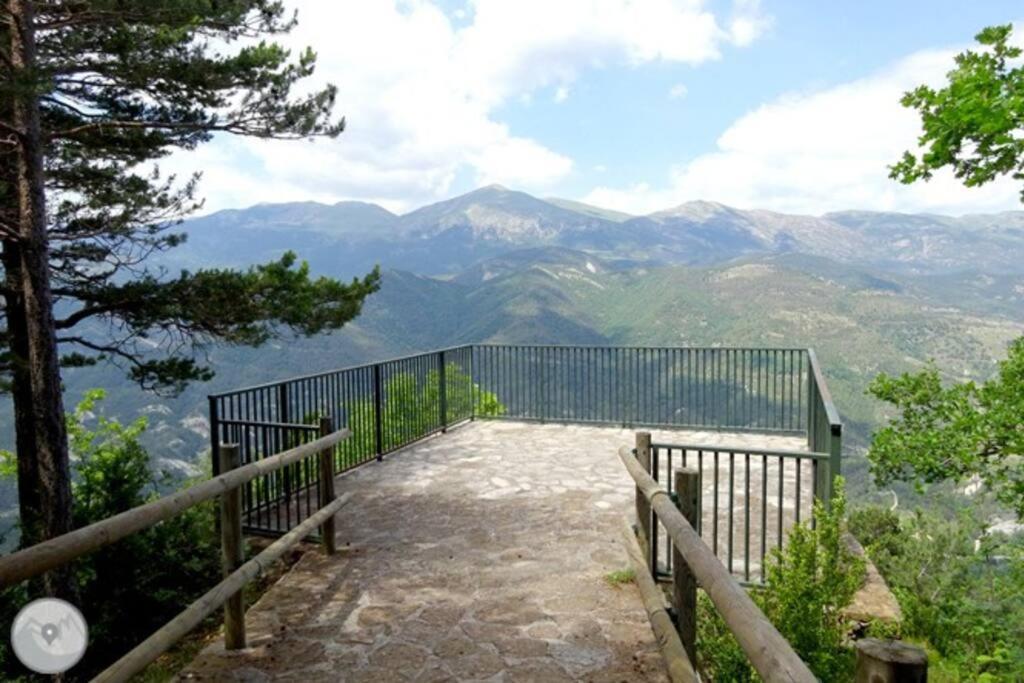 Mirador De Sant Llorenc - Acogedor Apartamento 6P グアルディオラ・デ・ベルゲーダ エクステリア 写真