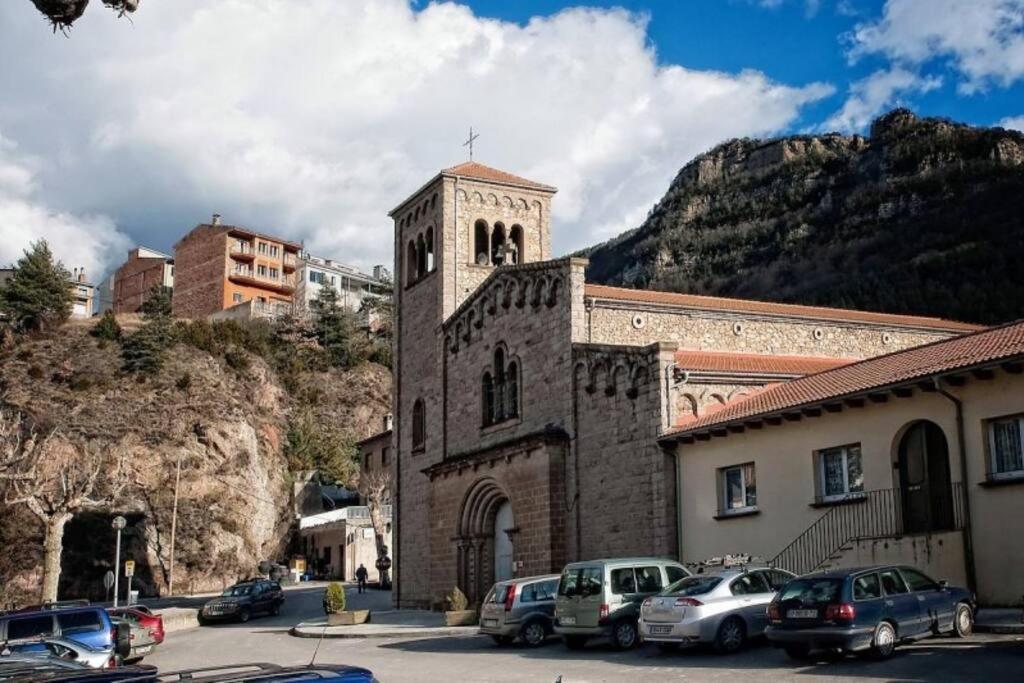 Mirador De Sant Llorenc - Acogedor Apartamento 6P グアルディオラ・デ・ベルゲーダ エクステリア 写真